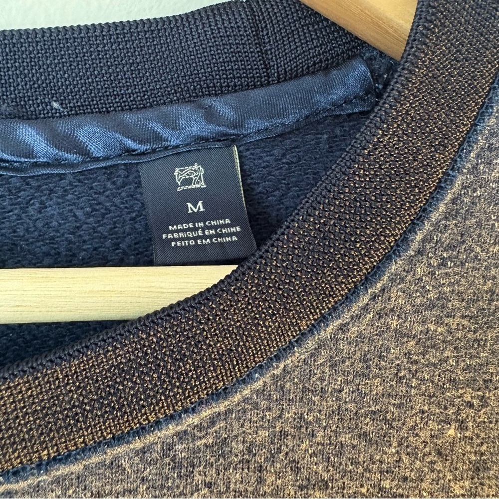 Scotch & Soda Amsterdam Blauw Logo Navy Sweatshirt size M - Picture 7 of 11